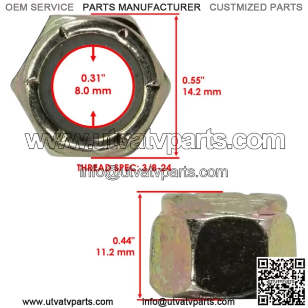 5137346 5139929 Front A Arm Bushing Kit For Polaris Sportsman SP 570 2016 - Image 4