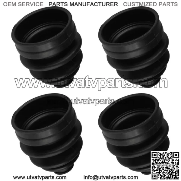 2 Front Axle Outer And Inner CV Boot Kit for Kawasaki Prairie 360 KVF360 2003-05 - Image 5