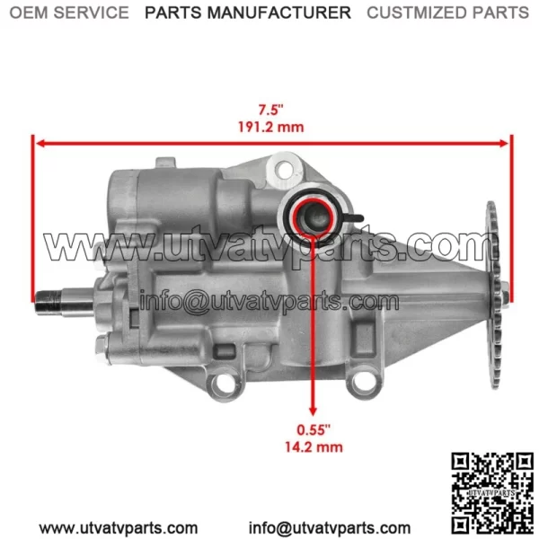 Engine Oil Pump For Polaris RZR XP 4 1000 3023124 2017-2023 (For: Polaris) - Image 2