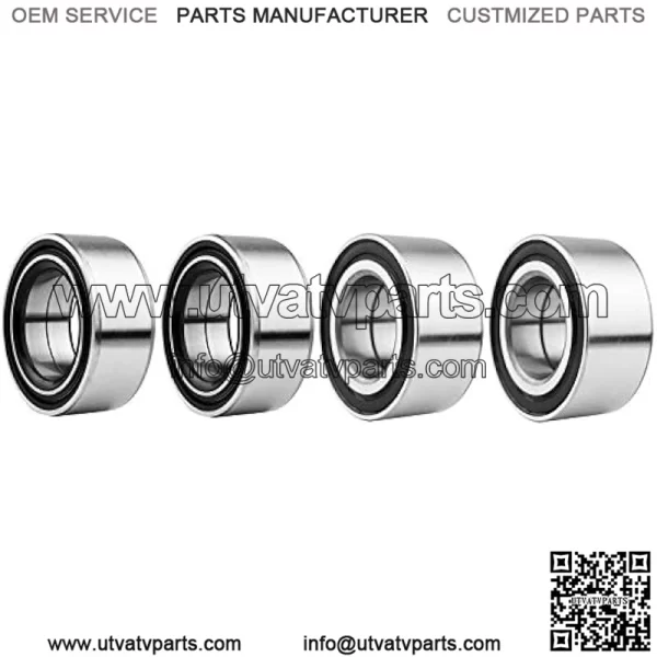 Front&Rear Wheel Bearings for Polaris Ranger RZR 800/ RZR S 800 /RZR 4 800/ Ranger 4x4 800 EFI&EFI CREW 2010-2014,12-15 Ranger 4x4 900 Diesel& Diesel CREW&Ranger RZR 570 EFI,Replaces # 3514699/3514635 - Image 2