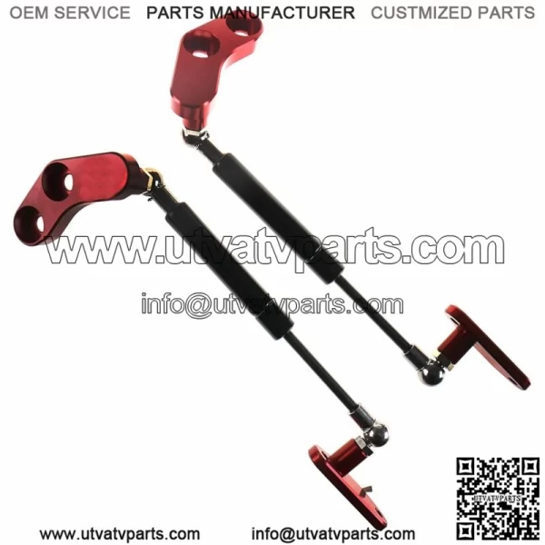 Red Aluminum Anodized Door Opener Kits For Can-Am Maverick X3 17 18 19 20