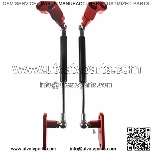 Red Aluminum Anodized Door Opener Kits For Can-Am Maverick X3 17 18 19 20 - Image 2