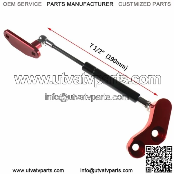Red Aluminum Anodized Door Opener Kits For Can-Am Maverick X3 17 18 19 20 - Image 3