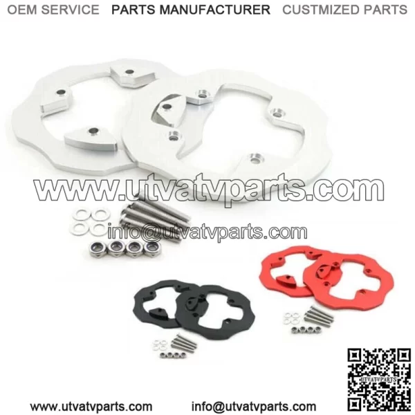 CNC Dual Sprocket Guard Chain Protectors For Honda TRX450ER TRX 450ER 2006-2014 (For: Honda)