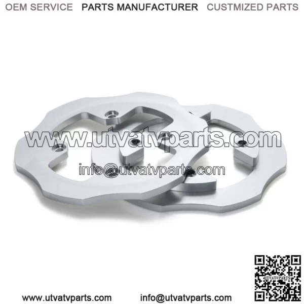 CNC Dual Sprocket Guard Chain Protectors For Honda TRX450ER TRX 450ER 2006-2014 (For: Honda) - Image 5