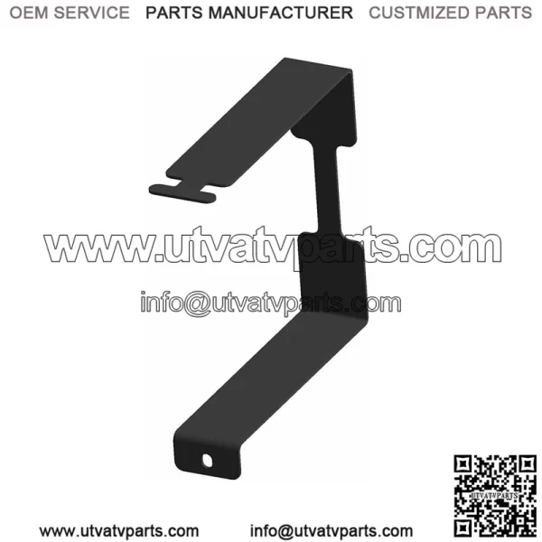 Polaris Ranger Battery Strap Bracket, Galvanized, Genuine OEM Part 5257827, Qty 1