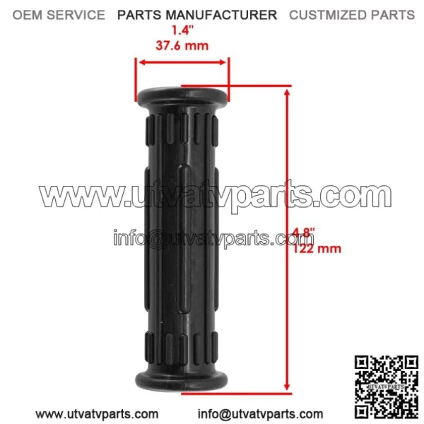 2 x Handlebar Grips for Polaris Scrambler 400 2x4 2001 2002 NEW - Image 2