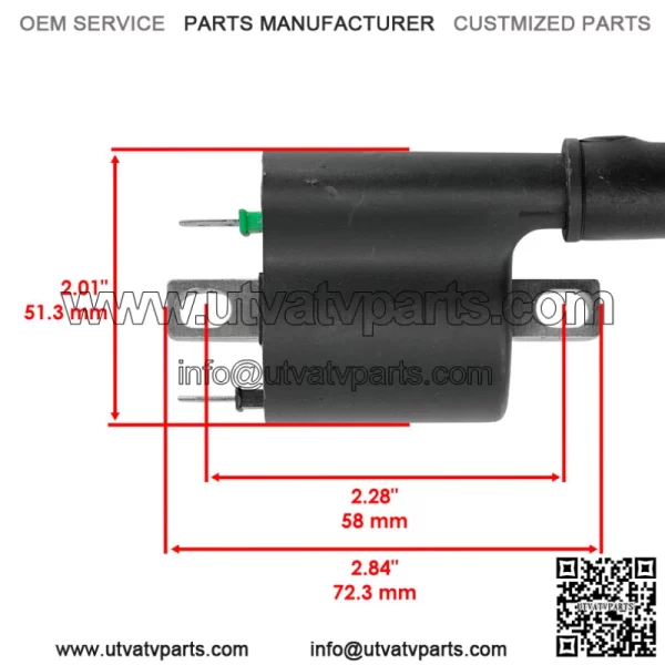 2x Ignition Coil for Honda Pioneer 1000 SXS1000M3 / 1000-5 SXS1000M5 2016-2021 - Image 2