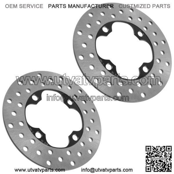 Front Left & Right Brake Disc for Honda Foreman Rubicon 500 2007-2009 2012-2014