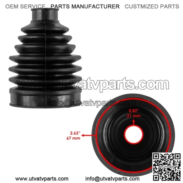 44260-HL3-601 44340-HL3-601 Front Outer CV Axle Boot For Honda - Image 2