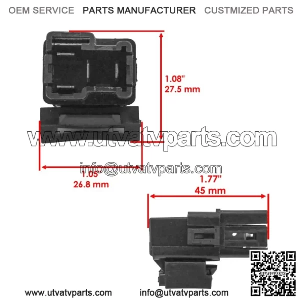 4 Terminal Relay For  Yamaha RS Rage RSG90 2007 8DM-81950-11-00 - Image 2