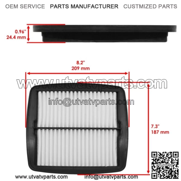 Air Filter Cleaner For Suzuki GSF1200S Bandit 1997-2000 / 13780-17E00 / 2x - Image 2