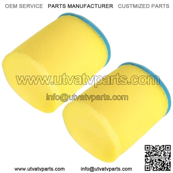 2x Air Filter Cleaner For Suzuki LT-Z400F Quadsport Z400 2X4 2003 2004 2005-2007 - Image 3