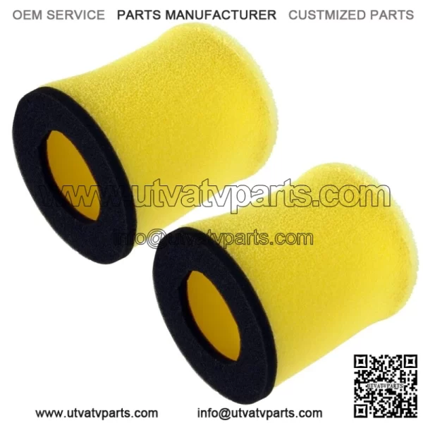 2x Air Filter Cleaner For Suzuki Eiger LT-A400 LT-A400F 2x4 4x4 Auto 2003-2007