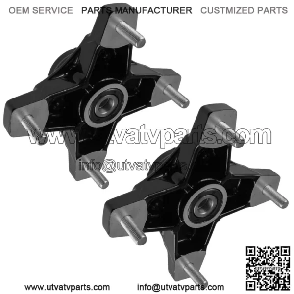 Front Left and Right Wheel Hub for Honda Sportrax 400 TRX400EX 2002 - 2004 Qty 2