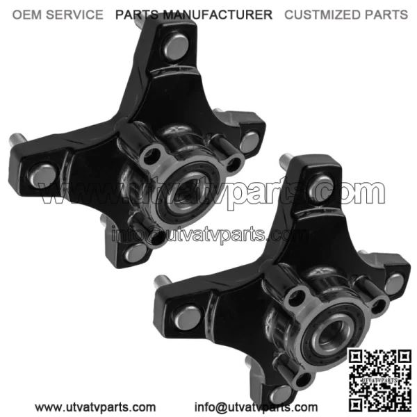 Front Left and Right Wheel Hub for Honda Sportrax 400 TRX400EX 2002 - 2004 Qty 2 - Image 3