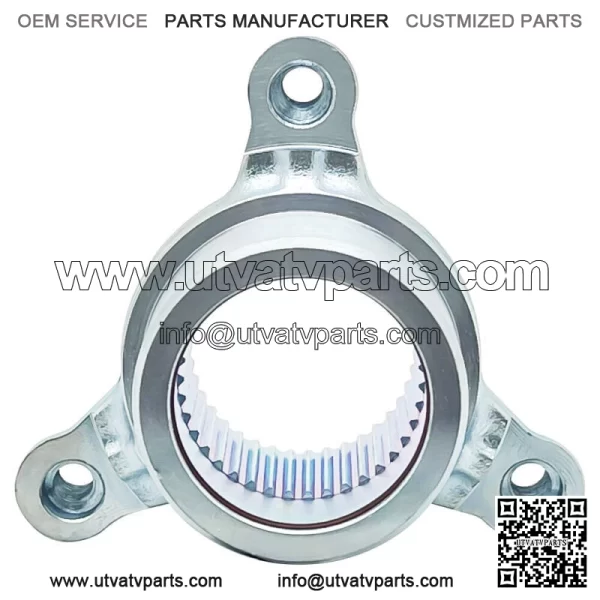 Rear Brake Rotor Hub Disc Disk Flange for Honda TRX450R 2004-2005 43121-HP1-000 (For: Honda) - Image 4