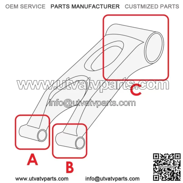 Swing Arm Pivot Bolt for Honda Foreman Rubicon 500 TRX500 4x4 07-2009 2011-2014 - Image 2