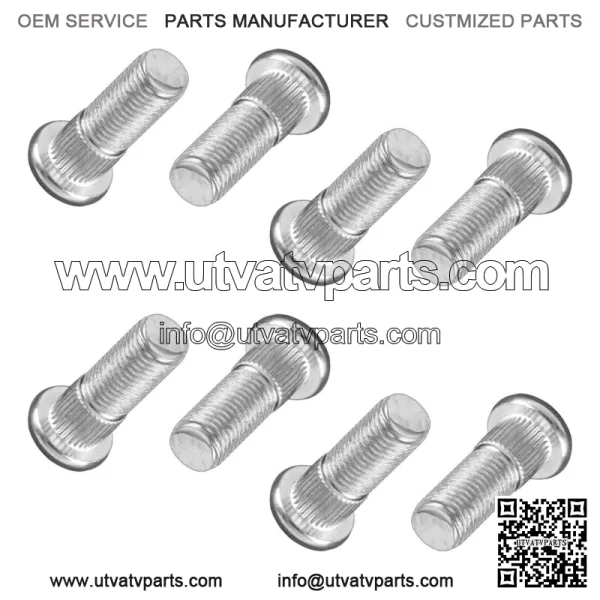 8 Front or Rear Hub Stud Bolt Fits Kawasaki Brute Force 750 KVF750 4x4I 2008-11 (For: Kawasaki)