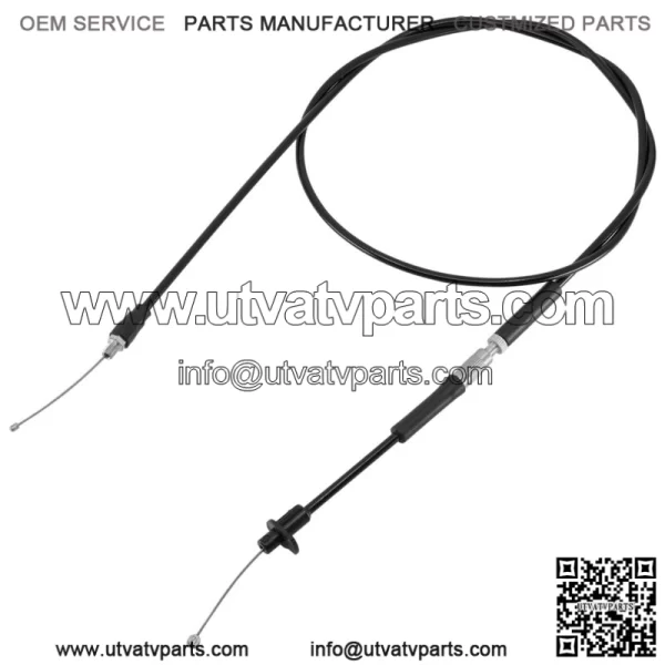 Throttle Cable for Polaris 7081220 7081102 7081182  / 1/4 Turn 52 inch
