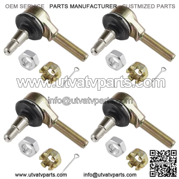 Tie Rod End Kit for Yamaha Grizzly 90 YFM90 YFM09GY 2019-2023 Qty 4