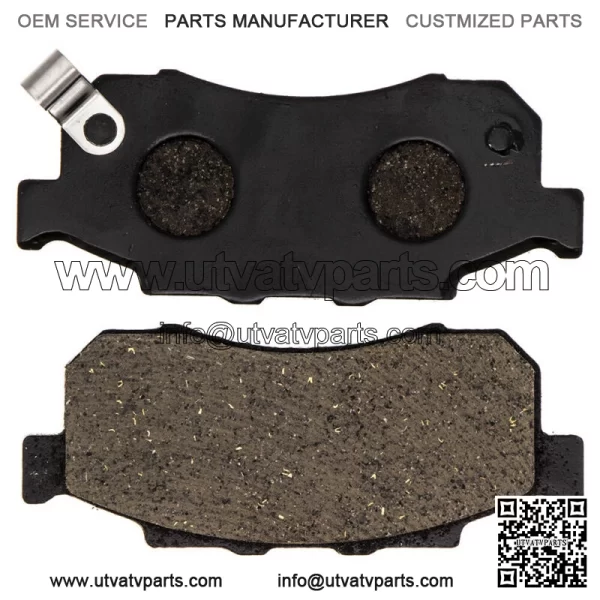 Brake Pad Kit for Honda Big Red 700 06451-HL1-A01 Front Rear Organic (For: Honda) - Image 3