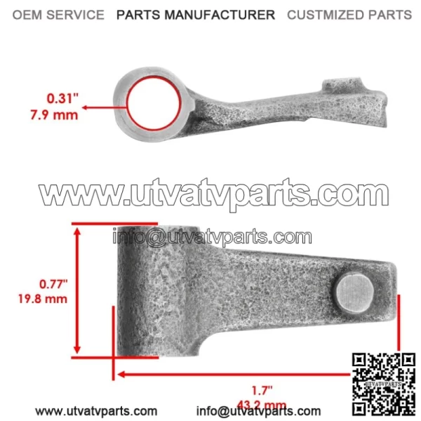 Intake Valve Rocker Arm For Honda XR350R 1983-1984 / 14445-KF0-000 QTY 2 - Image 2
