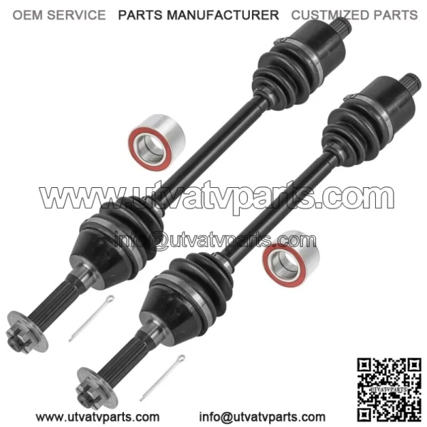 Front CV Joint Axle And Ball Bearing For Polaris Sportsman 570 Trail LE 2021