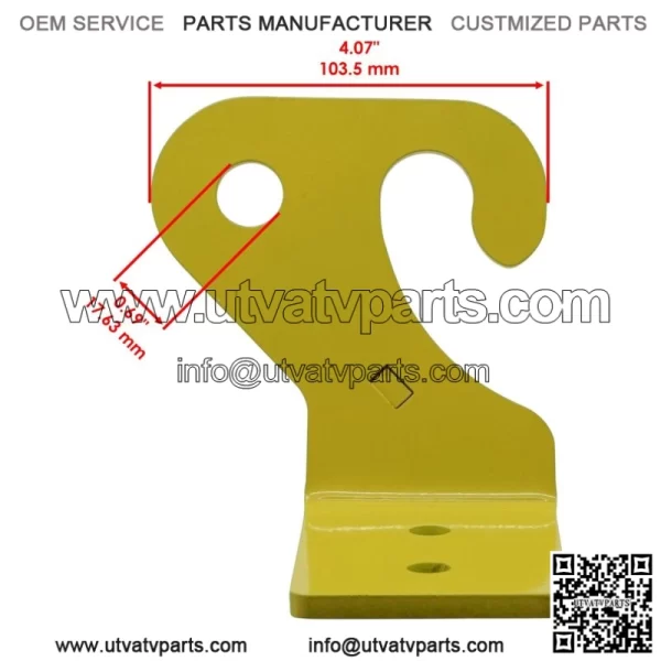 Mower Deck Front Hanger Bracket Kit for John Deere Z530 Z535 Z540 Z625 Z655 54" - Image 3