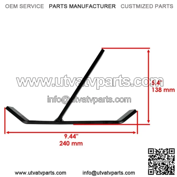 Universal Skid Shoe Grader Blades For Snow Removal SSS5462 - Image 2