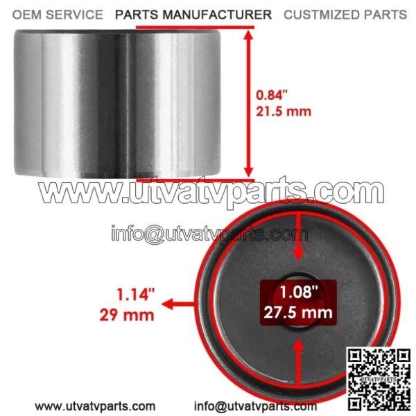Intake or Exhaust Valve Tappet for Honda 14731-MCA-000 - Image 2