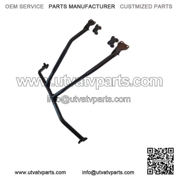 2017-2022 Can-Am Maverick X3 Max X3 OEM Black Front Intrusion Bar 715002889