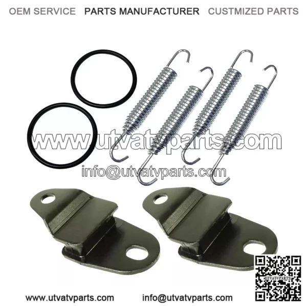 87-06 Yamaha exhaust muffler set four springs